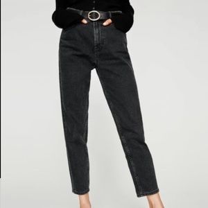 Zara Grey Mom Jeans